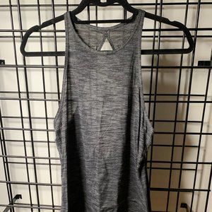 Lululemon Open Back Grey Loose Tank